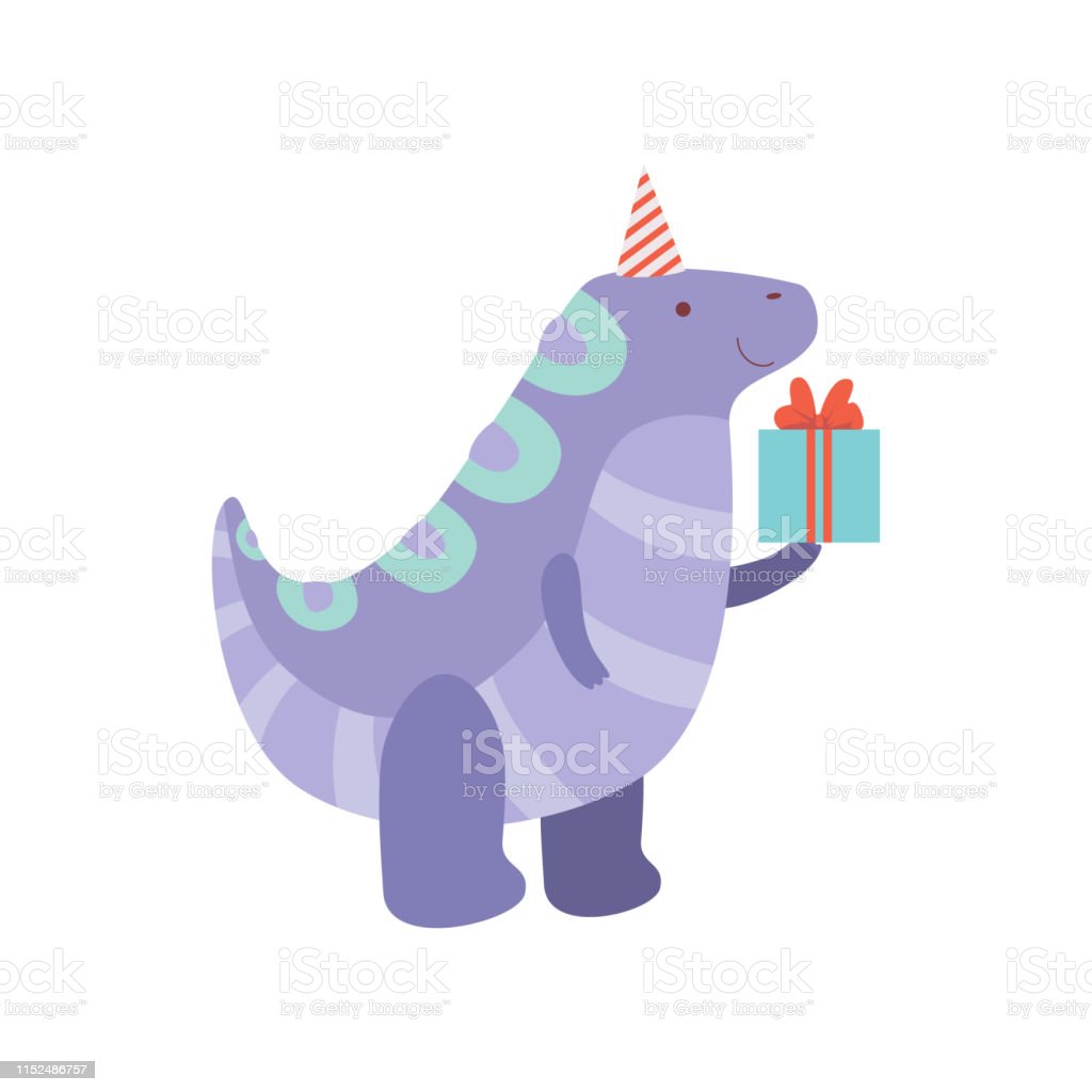 Detail Dinosaur With Birthday Hat Clipart Nomer 38