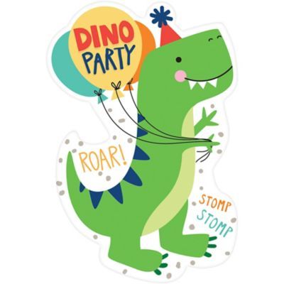 Detail Dinosaur With Birthday Hat Clipart Nomer 7