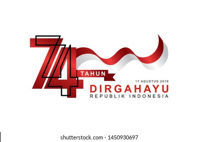 Detail Dirgahayu Indonesia 74 Vector Nomer 2