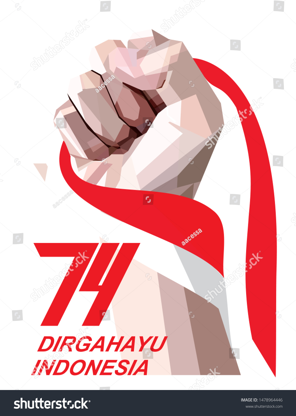 Detail Dirgahayu Indonesia 74 Vector Nomer 17