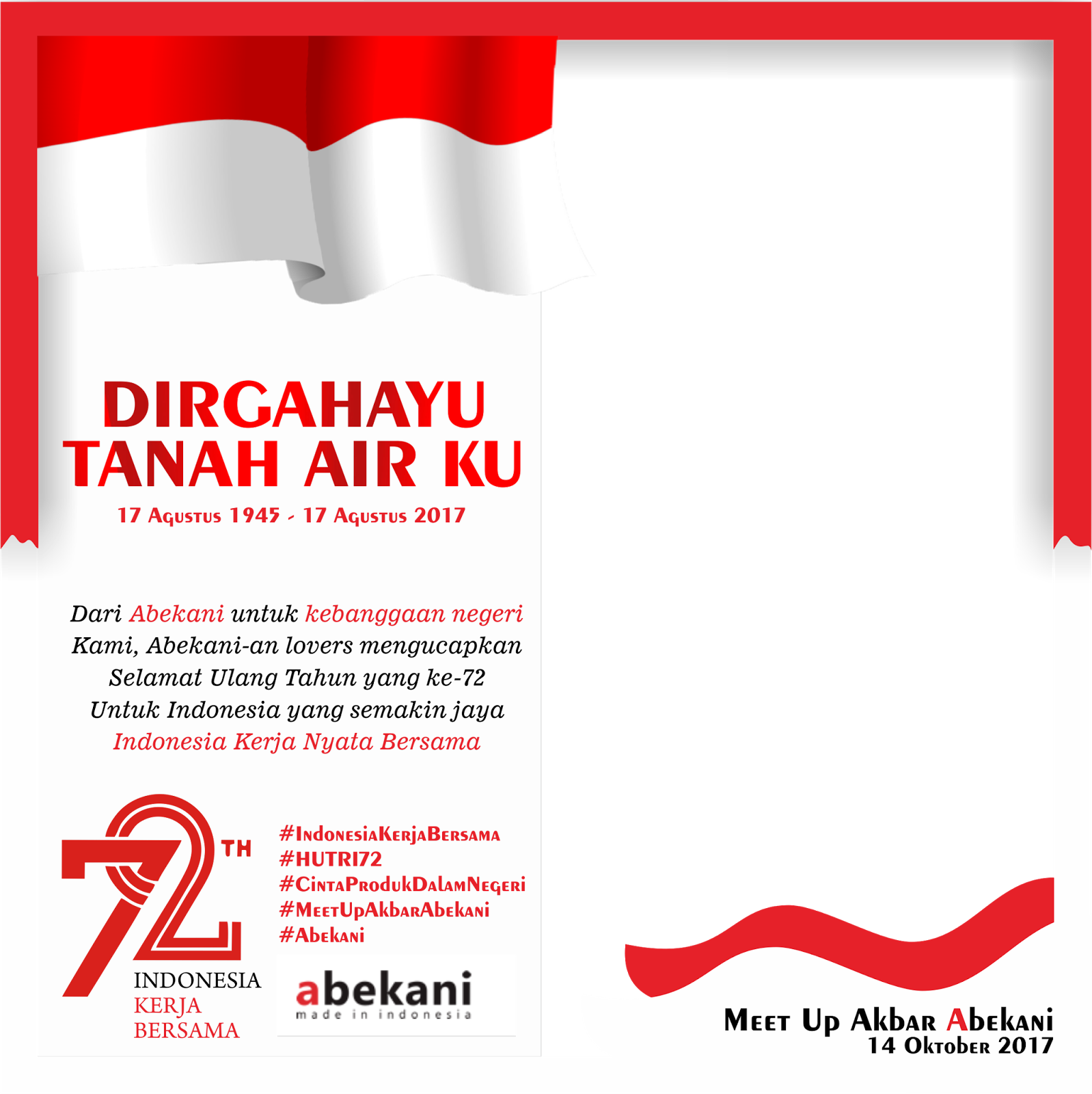 Detail Dirgahayu Indonesia Ke 72 Png Nomer 19