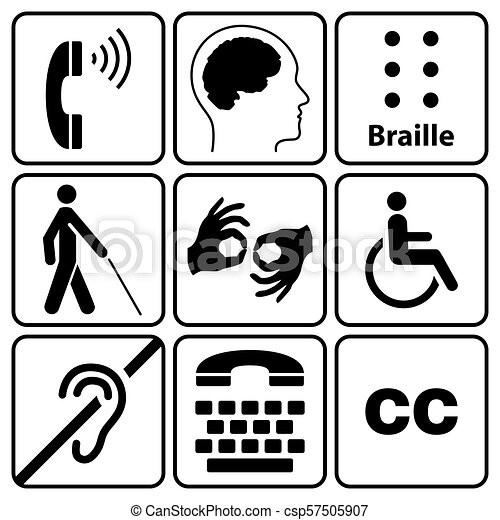 Detail Disability Signs And Symbols Nomer 11