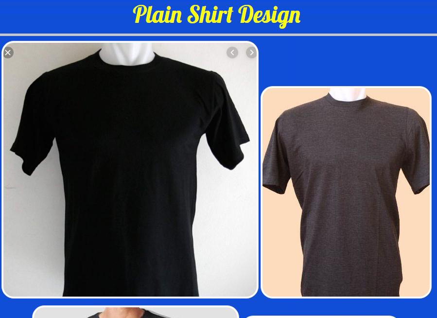 Detail Disain Baju Polos Nomer 55