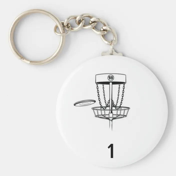 Detail Disc Golf Keychain Nomer 4