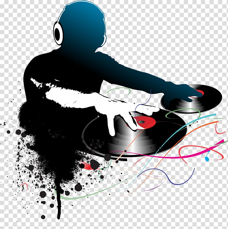 Detail Disc Jockey Clipart Nomer 30