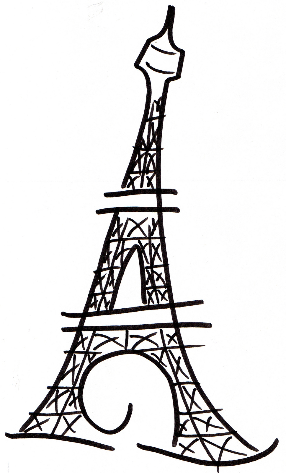 Detail Eiffelturm Comic Nomer 13