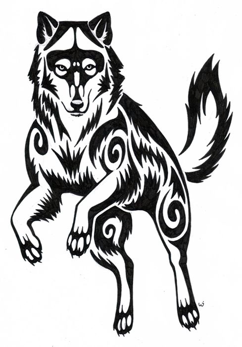 Evil Wolf Tattoo Designs - KibrisPDR