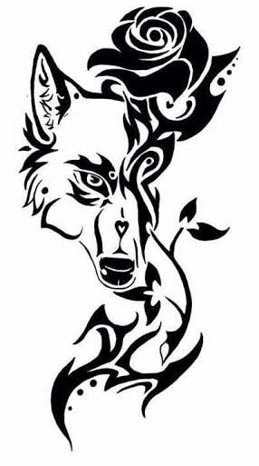 Detail Evil Wolf Tattoo Designs Nomer 8
