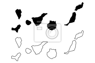Detail Kanarischen Inseln Karte Nomer 6
