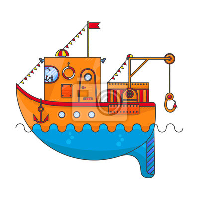 Detail Kleines Boot Nomer 16