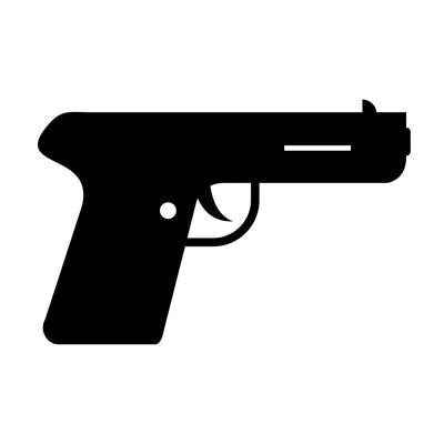 Detail Pistol Vector Nomer 3