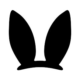 Detail Rabbit Head Silhouette Nomer 18