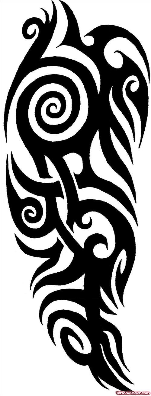 Detail Schwarzer Arm Tattoo Nomer 2