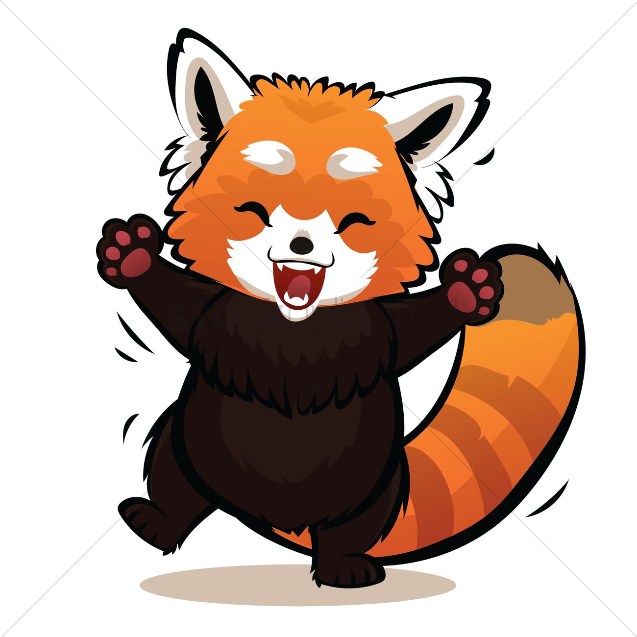 Smiling Red Panda - KibrisPDR