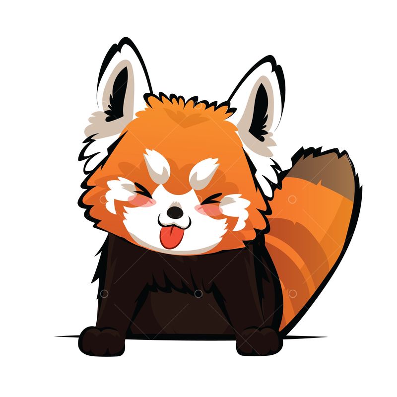 Detail Smiling Red Panda Nomer 11