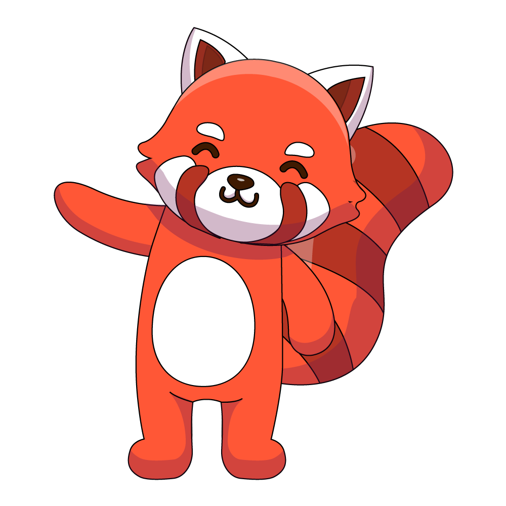 Detail Smiling Red Panda Nomer 22