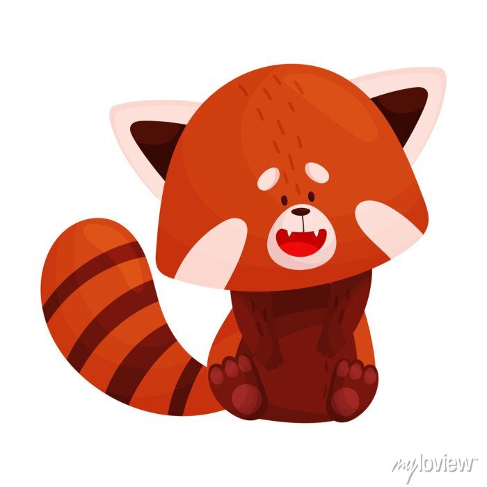 Detail Smiling Red Panda Nomer 9