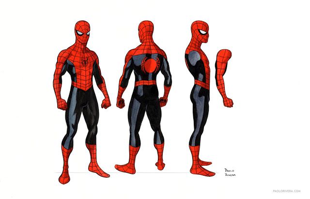 Detail Spider Man Back View Nomer 3