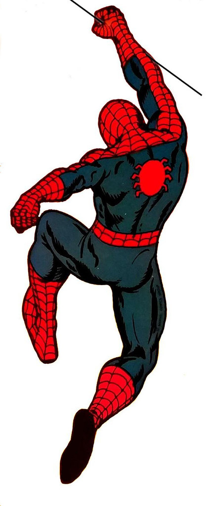 Detail Spider Man Back View Nomer 6