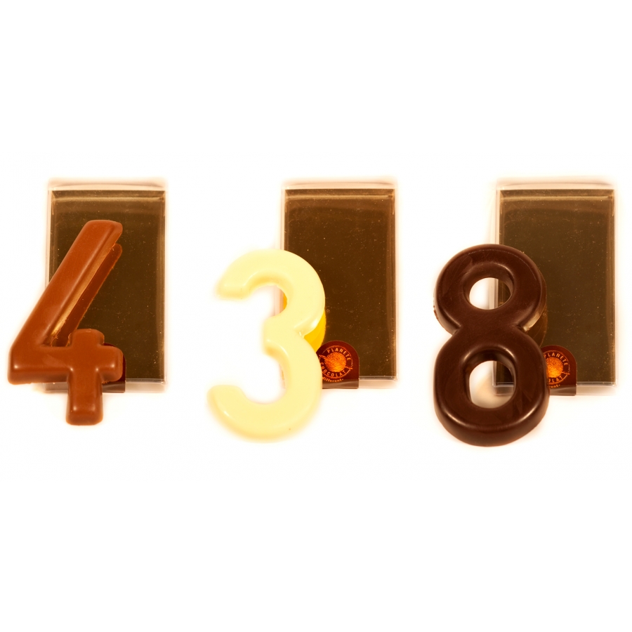 Zahlen Aus Schokolade - KibrisPDR