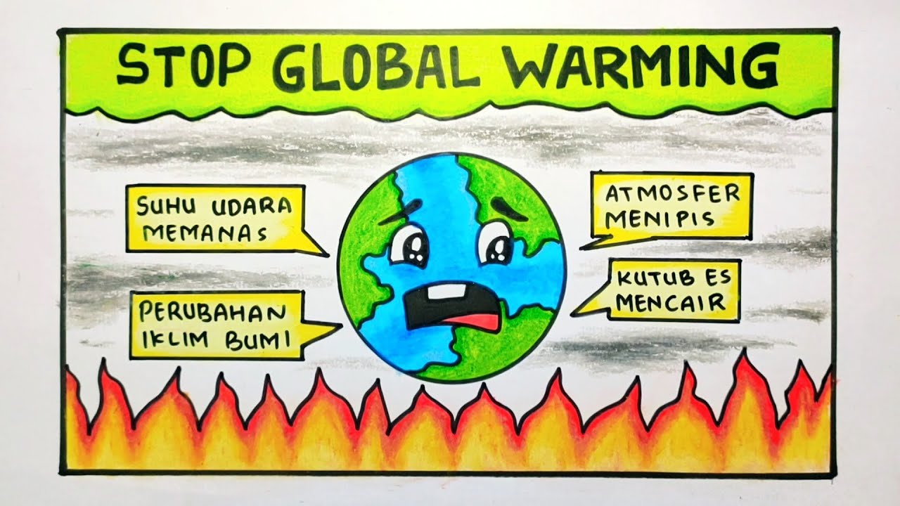 Detail Poster Pemanasan Global Warming Nomer 30