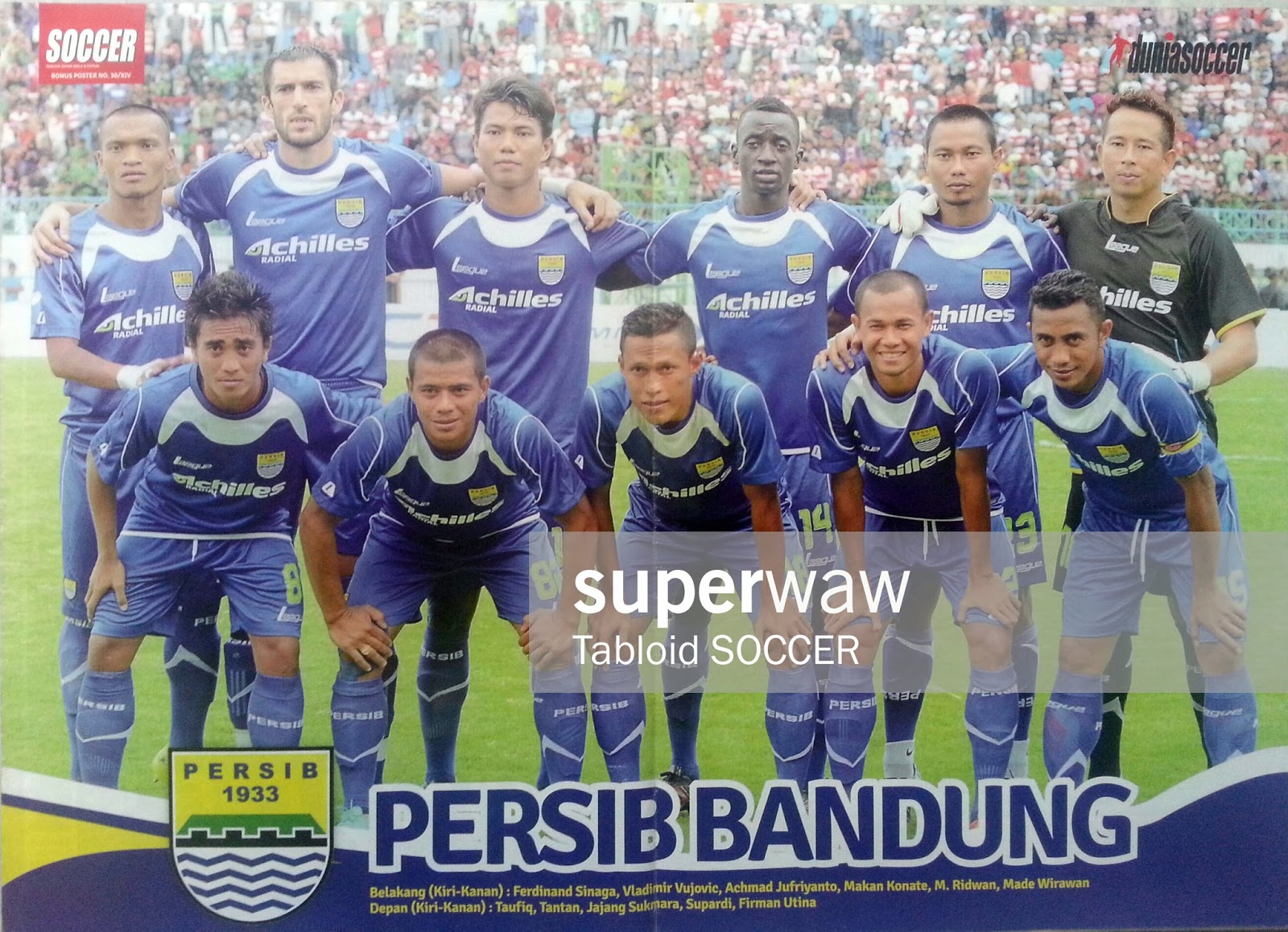 Detail Poster Persib Bandung Nomer 30