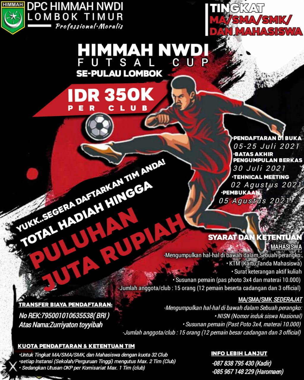 Detail Poster Pertandingan Futsal Nomer 22