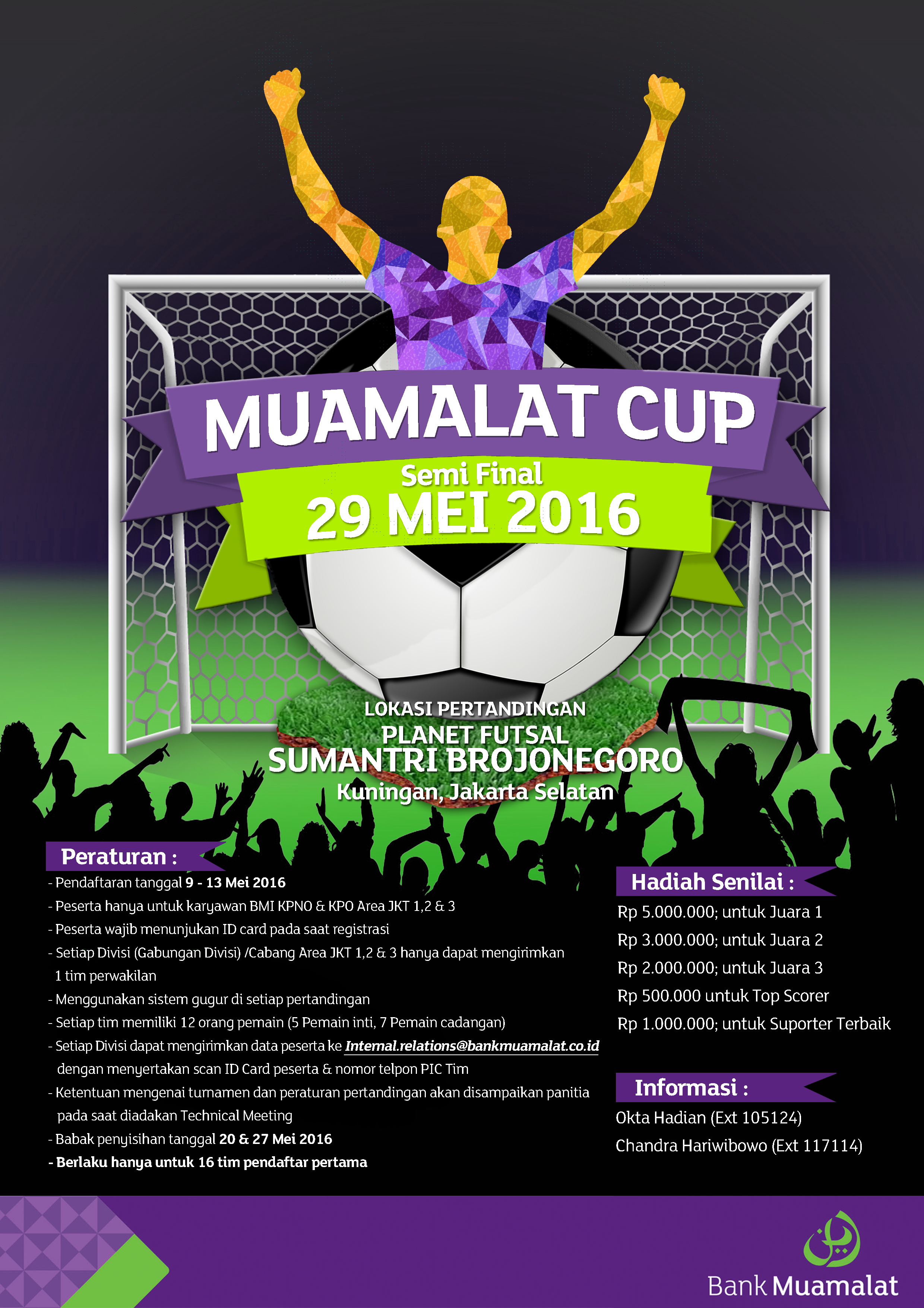 Detail Poster Pertandingan Futsal Nomer 30