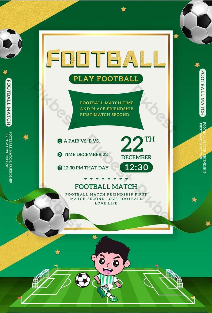 Download Poster Pertandingan Sepak Bola Nomer 53