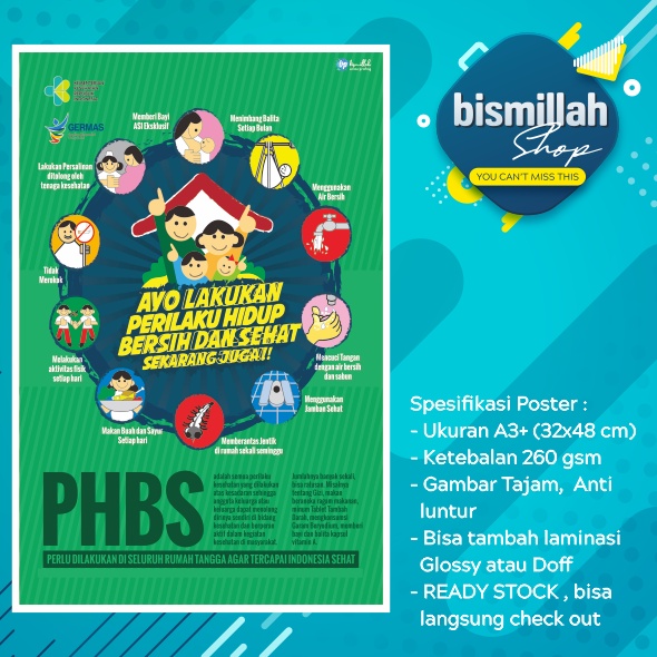 Detail Poster Phbs Rumah Tangga Nomer 37