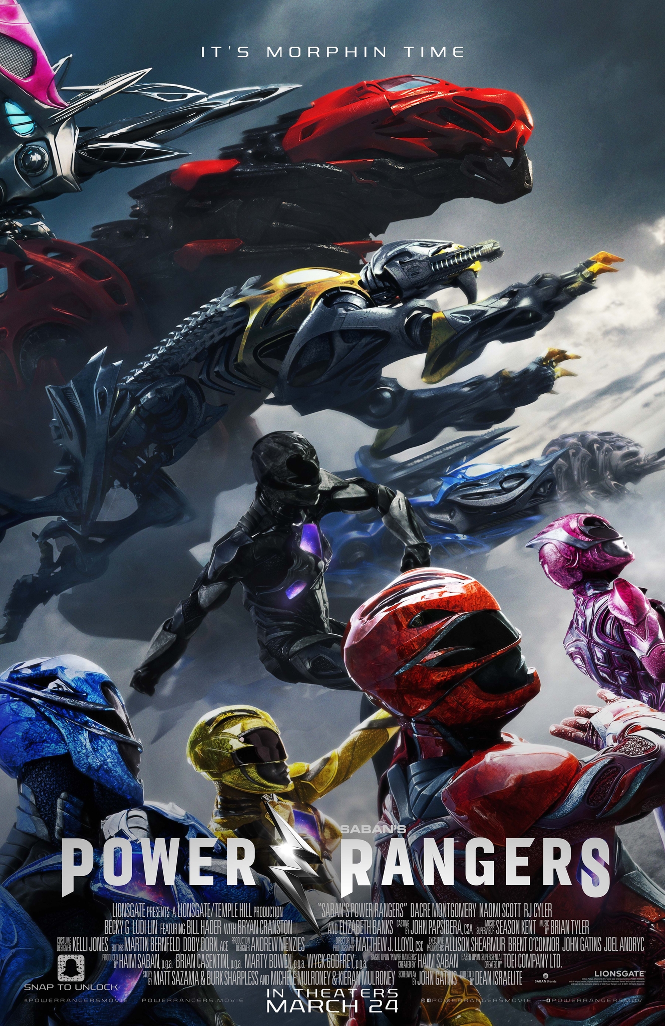 Poster Power Rangers 2017 - KibrisPDR