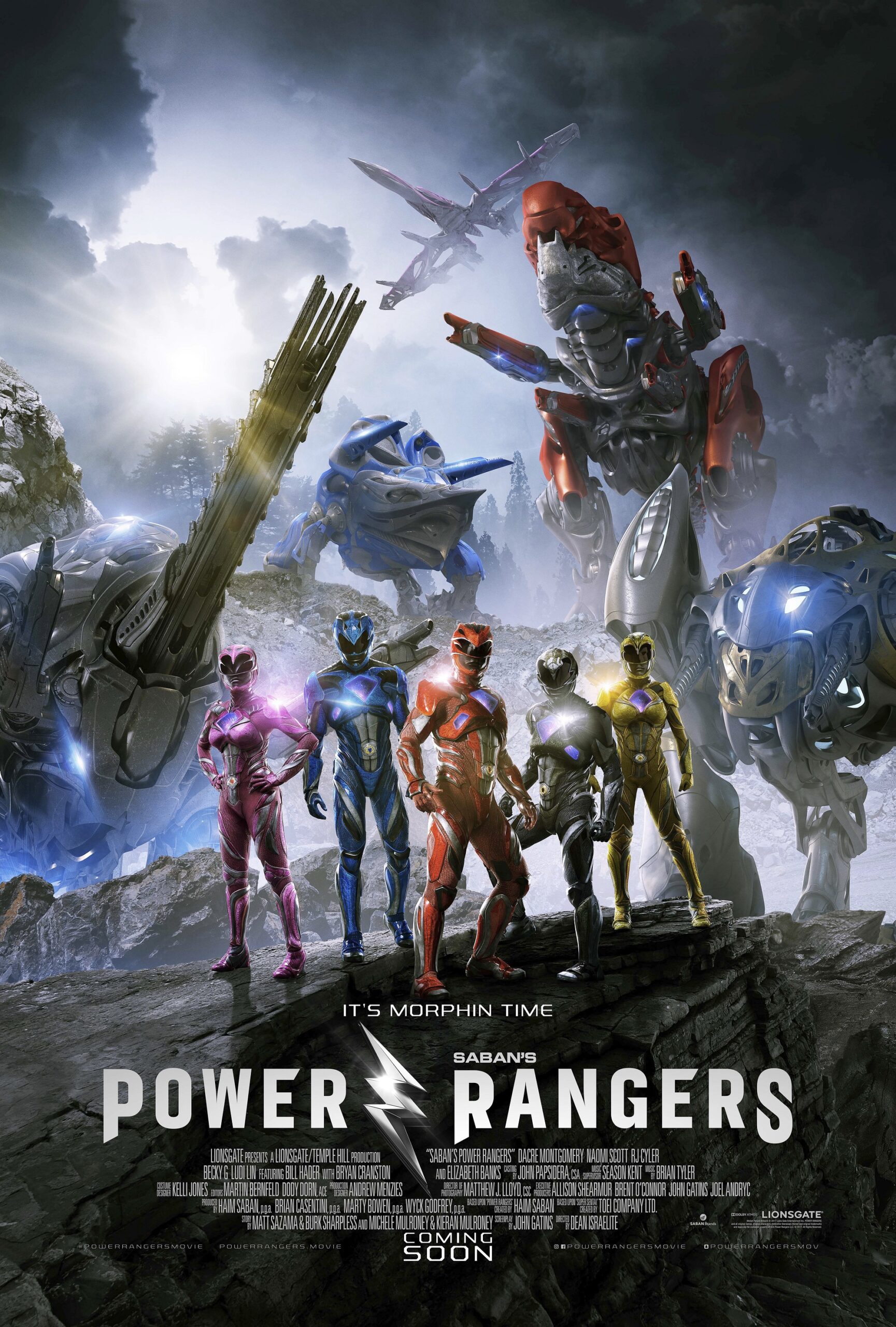 Detail Poster Power Rangers 2017 Nomer 2