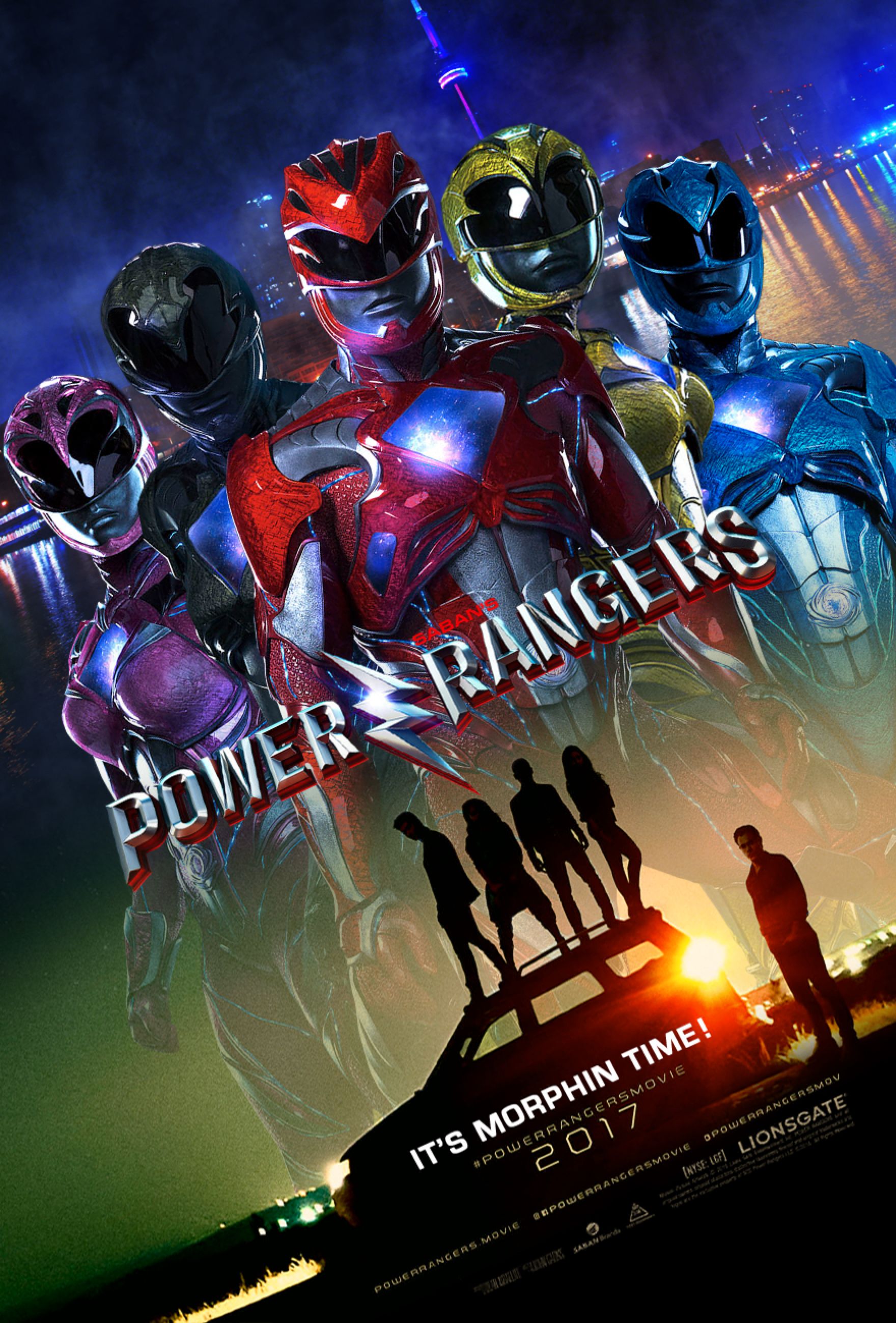 Detail Poster Power Rangers 2017 Nomer 3