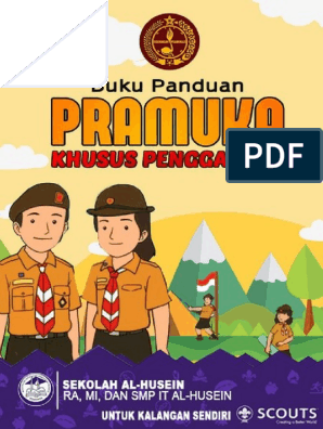 Detail Poster Pramuka Simple Nomer 24