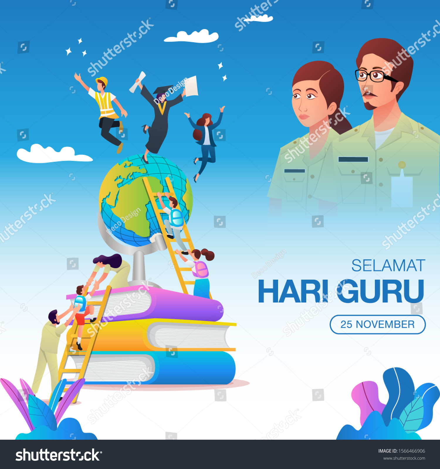 Poster Selamat Hari Guru - KibrisPDR