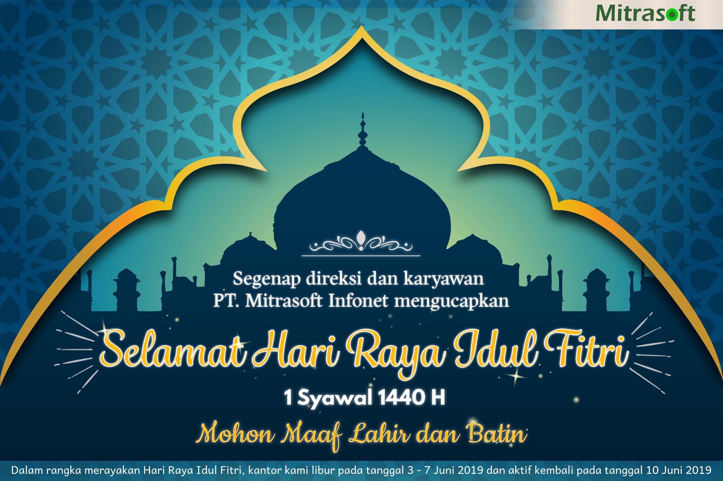 Poster Selamat Idul Fitri - KibrisPDR