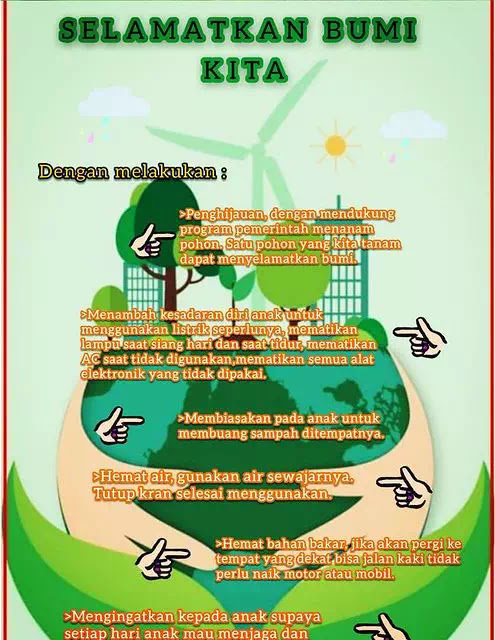 Detail Poster Selamatkan Bumi Nomer 35