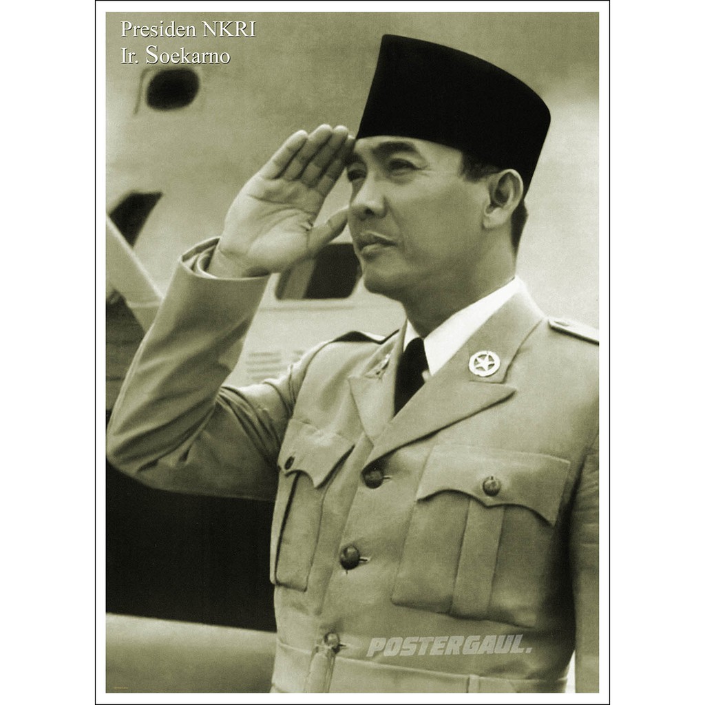 Detail Poster Soekarno Hitam Putih Nomer 18