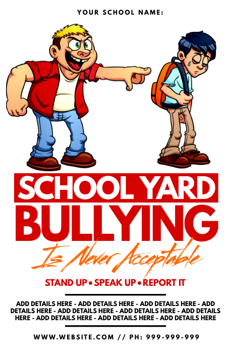 Detail Poster Stop Bullying Di Sekolah Nomer 2