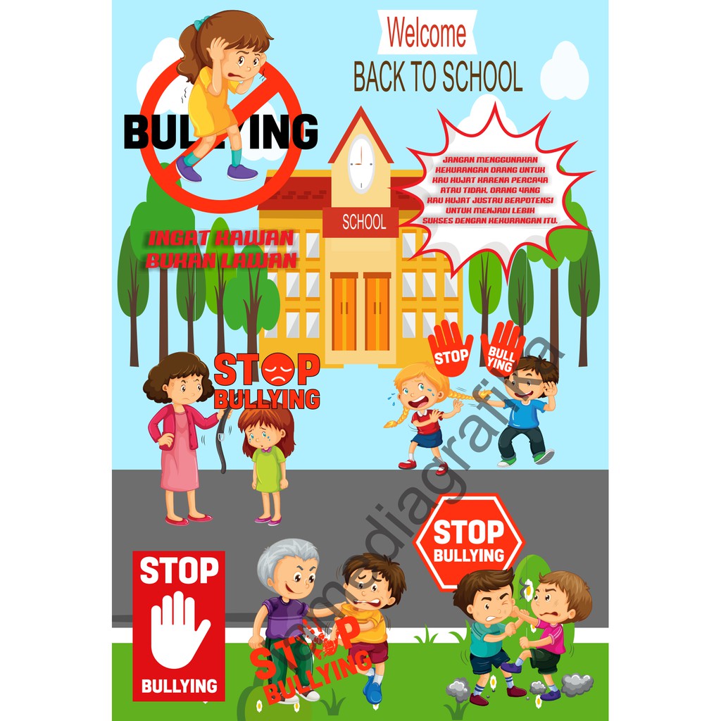 Detail Poster Stop Bullying Di Sekolah Nomer 23