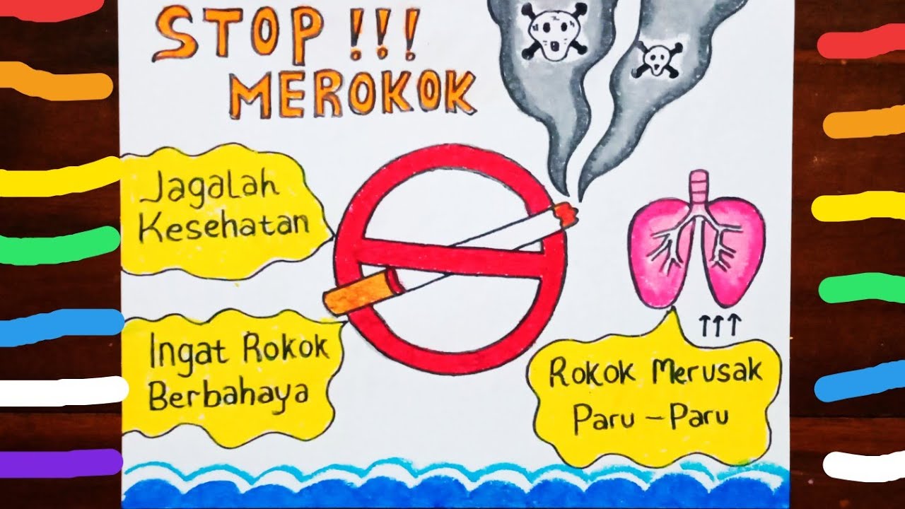 Detail Poster Stop Merokok Nomer 5