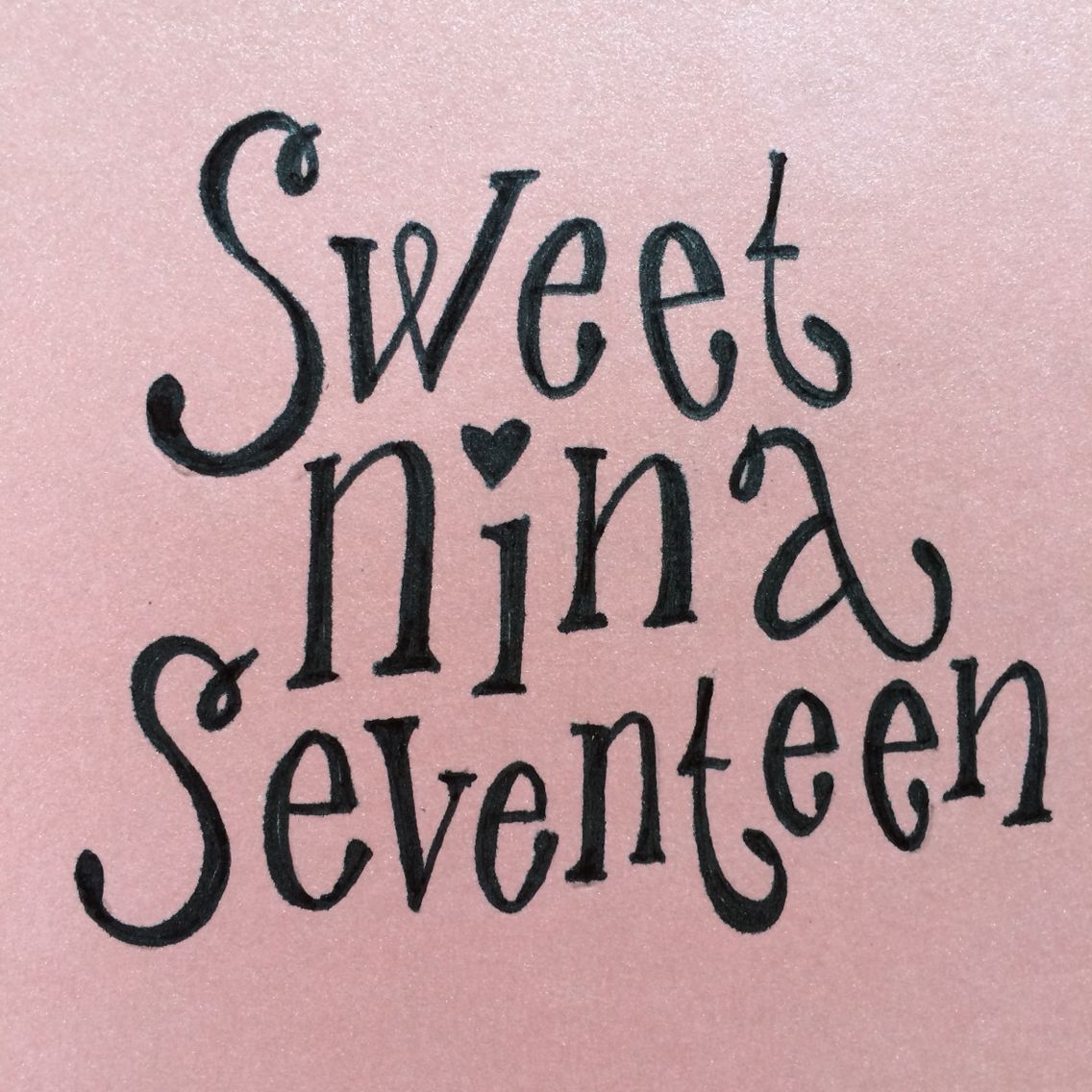 Detail Poster Sweet Seventeen Nomer 3