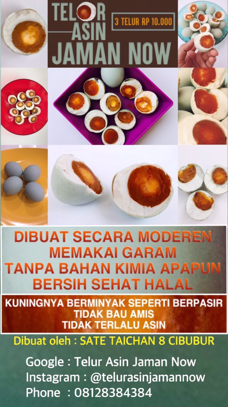 Detail Poster Telur Asin Nomer 36