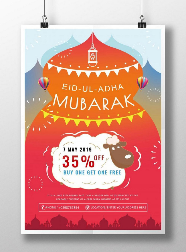 Detail Poster Tema Idul Fitri Nomer 53