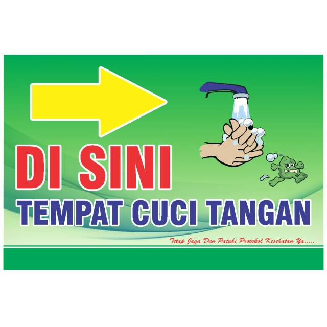 Detail Poster Tempat Cuci Tangan Nomer 2