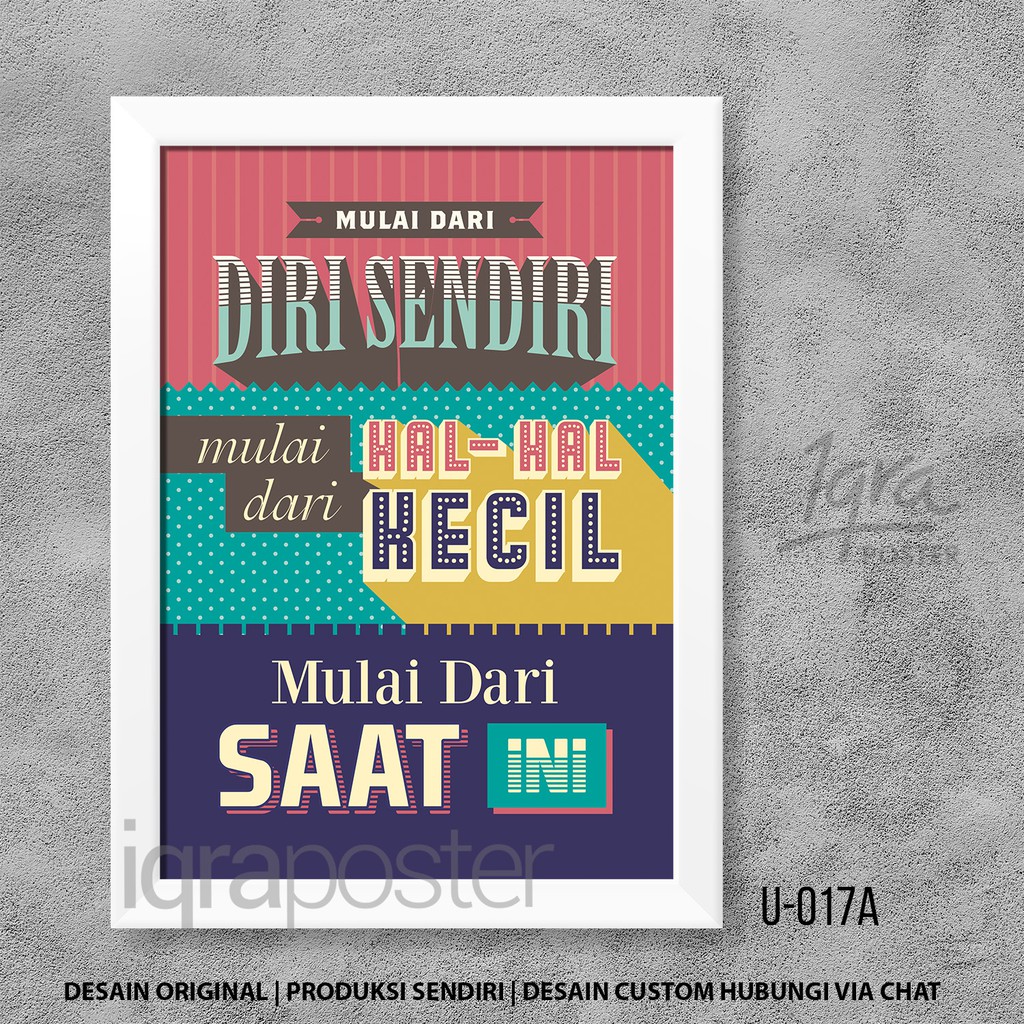 Poster Tentang Diri Sendiri - KibrisPDR