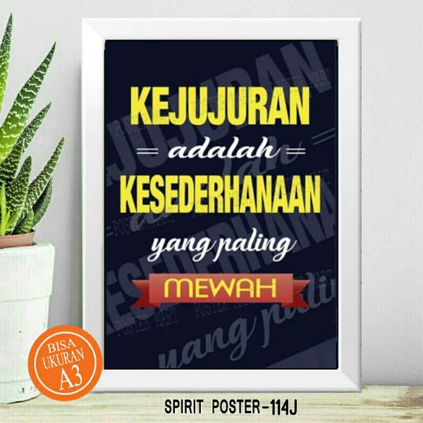 Poster Tentang Kejujuran - KibrisPDR