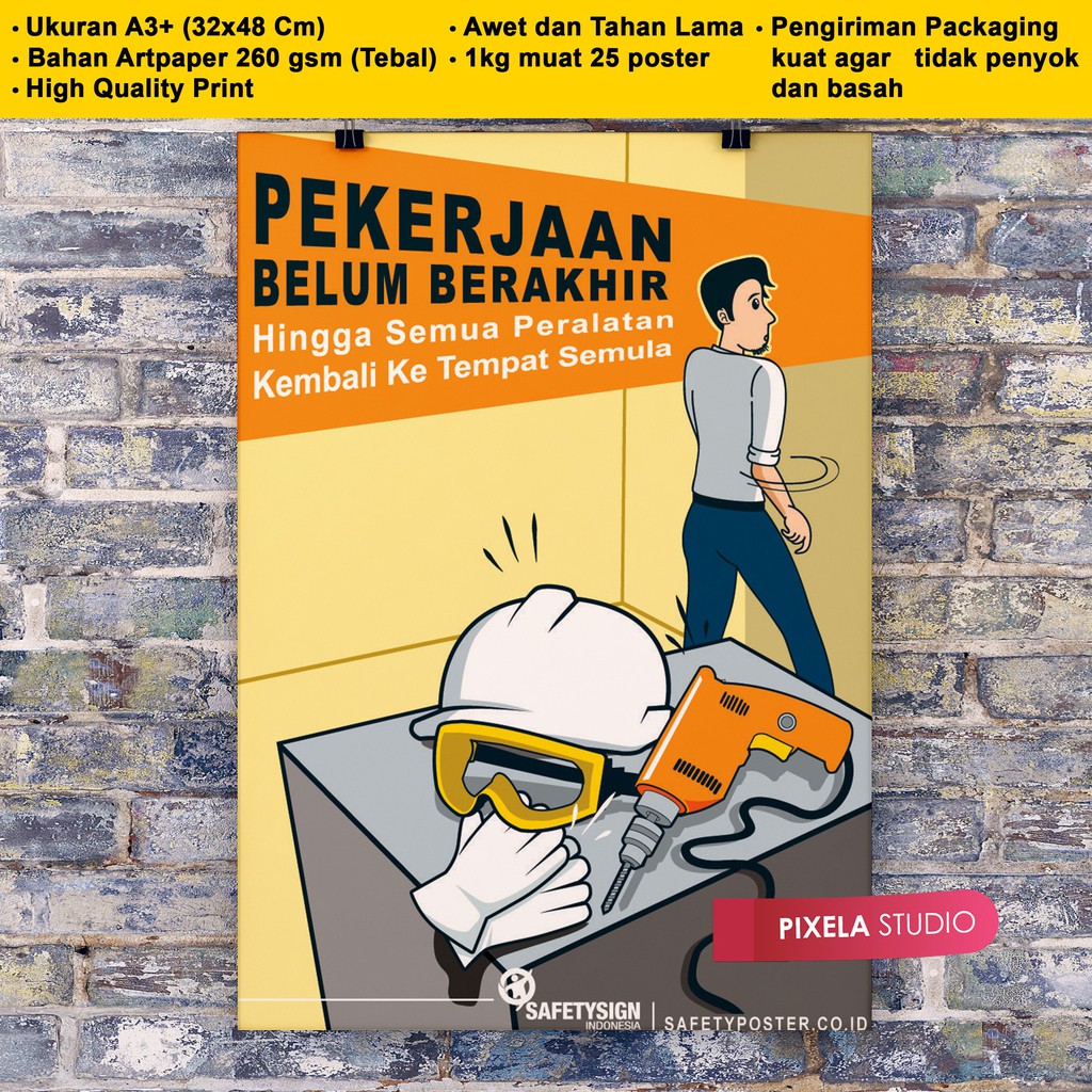 Detail Poster Tentang Keselamatan Kerja Nomer 7