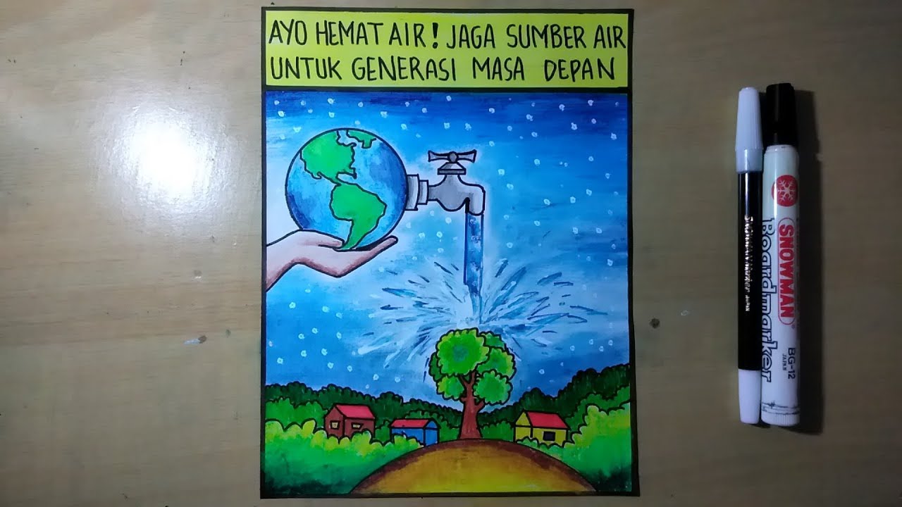 Detail Poster Tentang Menghemat Air Nomer 13