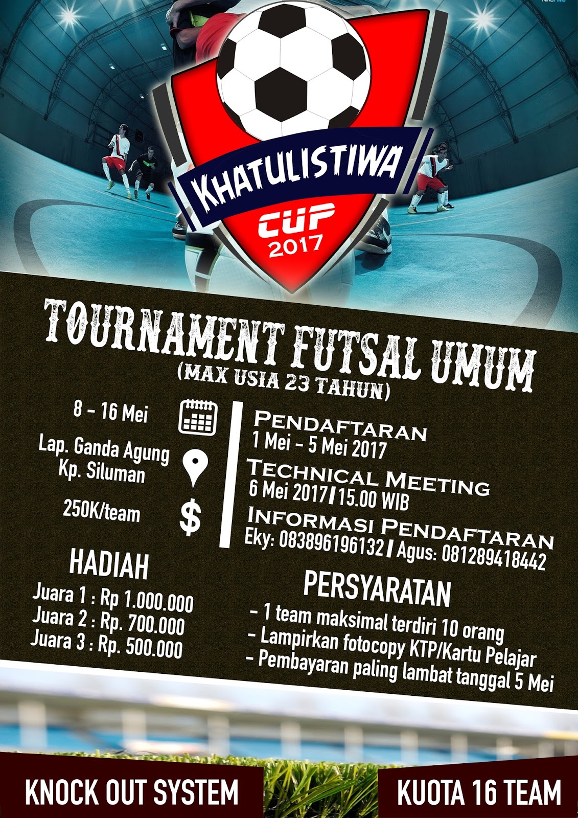Detail Poster Turnamen Futsal Nomer 13